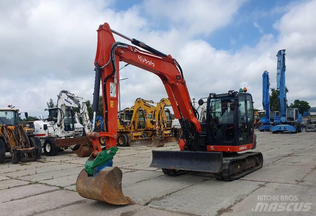 Kubota KX 080-4a Midikoparki  7t - 12t