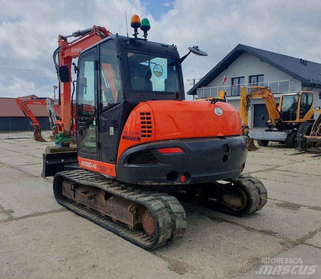 Kubota KX 080-4a Midikoparki  7t - 12t