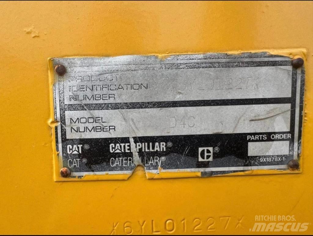 CAT D4C3 Spycharki gąsienicowe