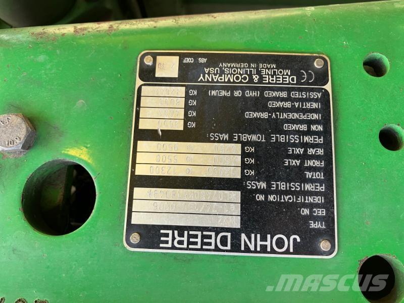 John Deere 8530 Ciągniki rolnicze