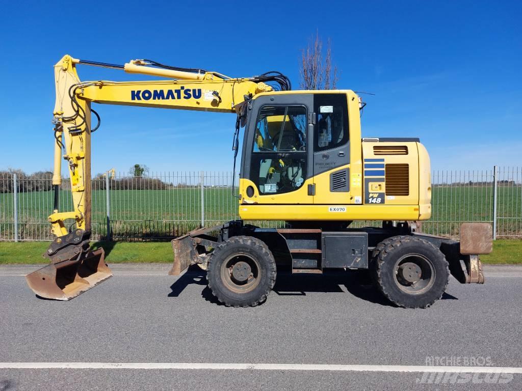 Komatsu PW148-10 Koparki kołowe
