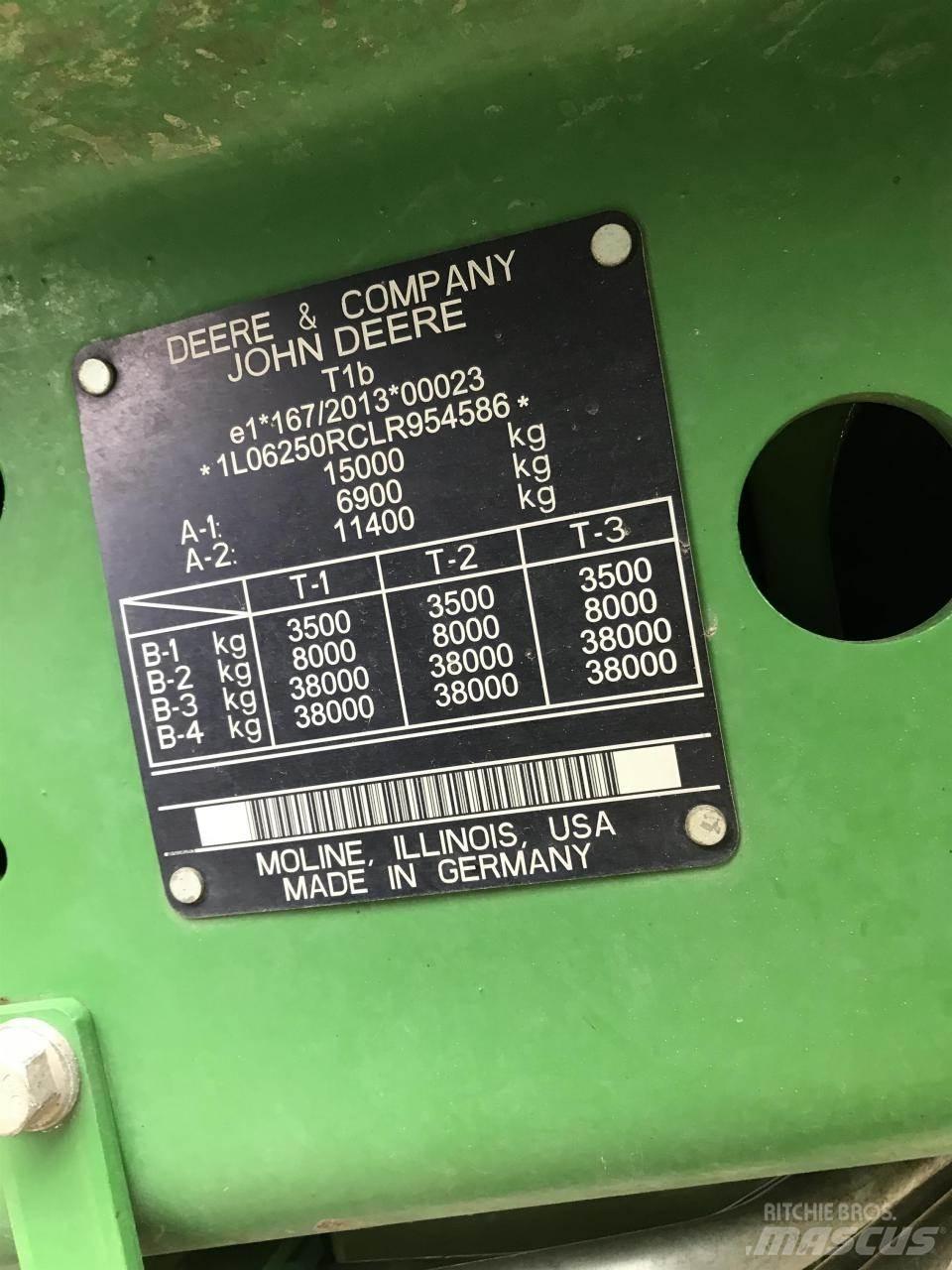 John Deere 6250R Ciągniki rolnicze