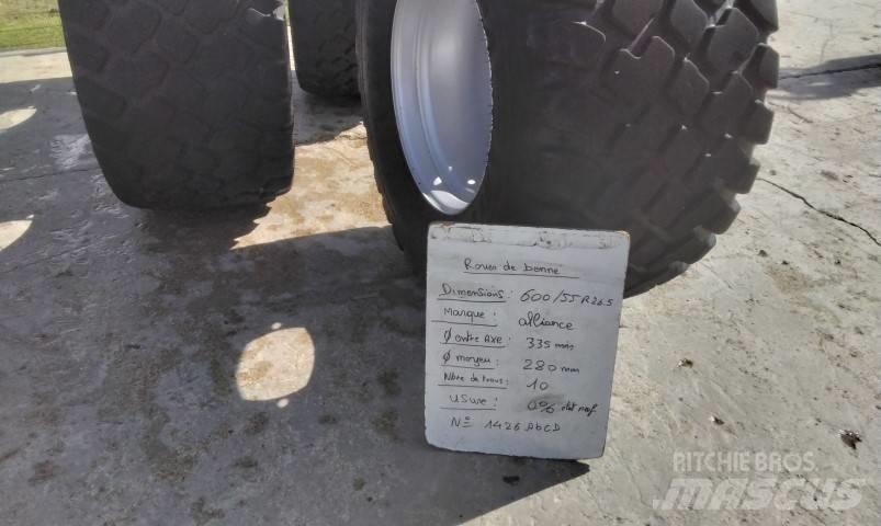 Alliance 600/55R26.5 Opony, koła i felgi
