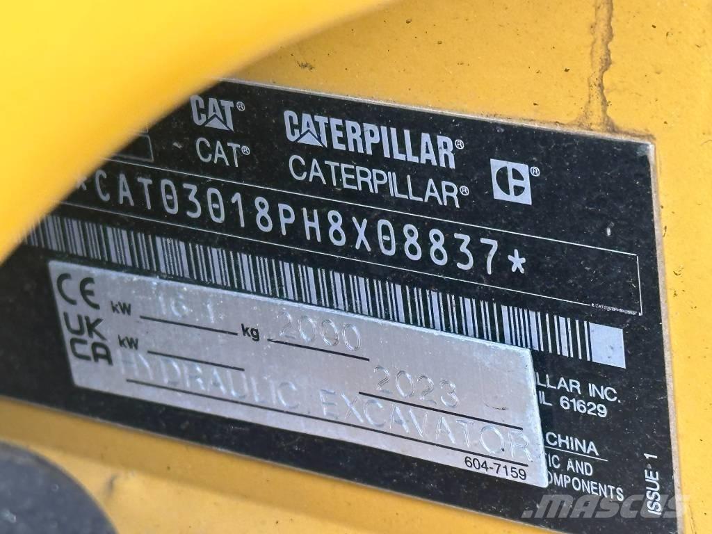 CAT 301.8 Minikoparki
