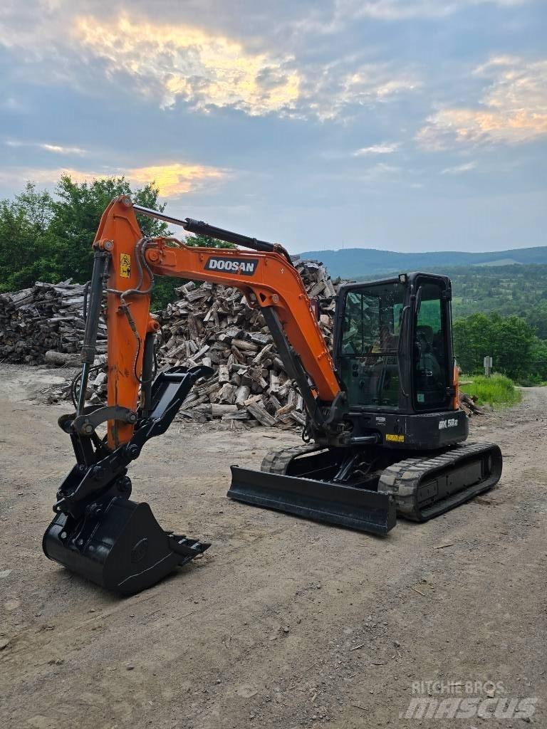 Doosan DX 50 Z Minikoparki