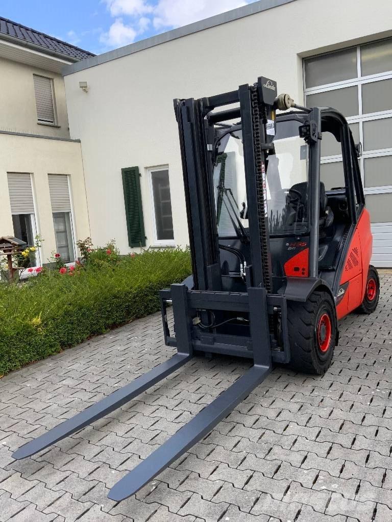 Linde H35T-02 Wózki LPG