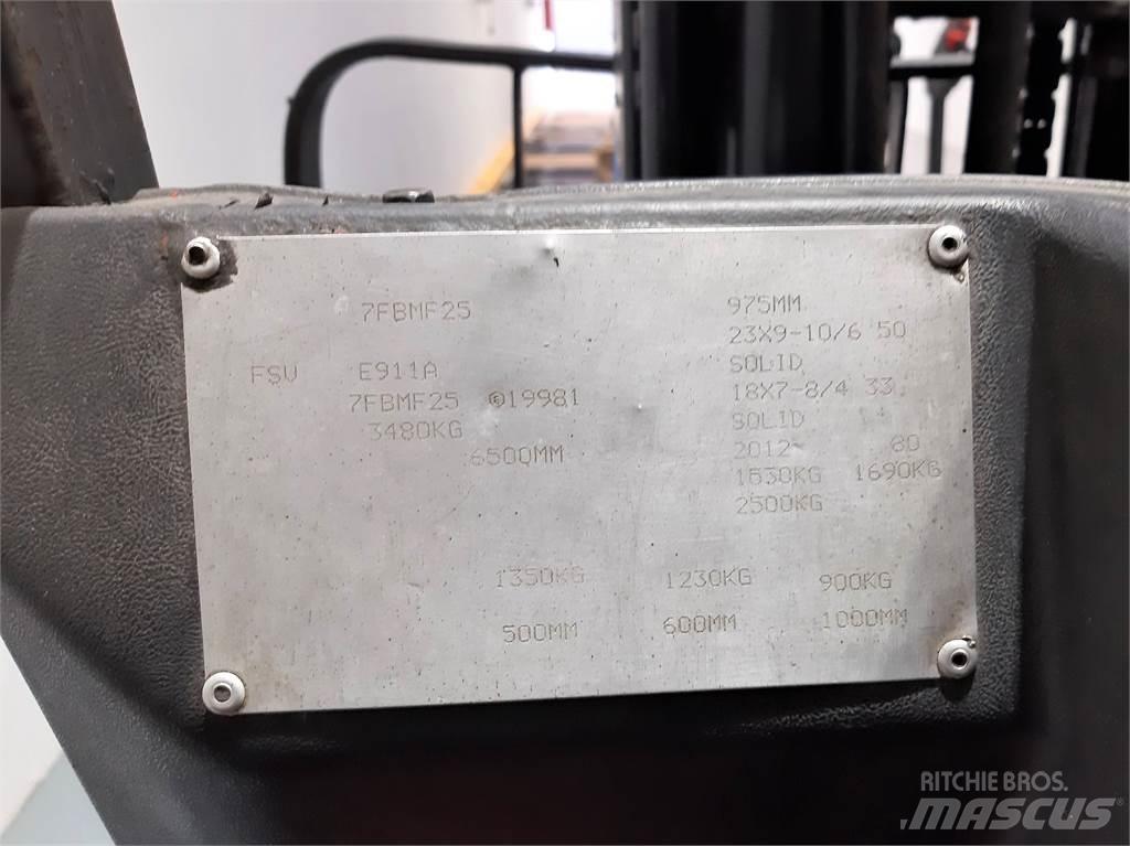 Toyota 7FBMF25 Wózki elektryczne