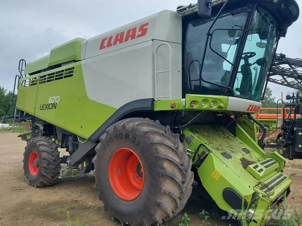 CLAAS Lexion 670 Kombajny zbożowe
