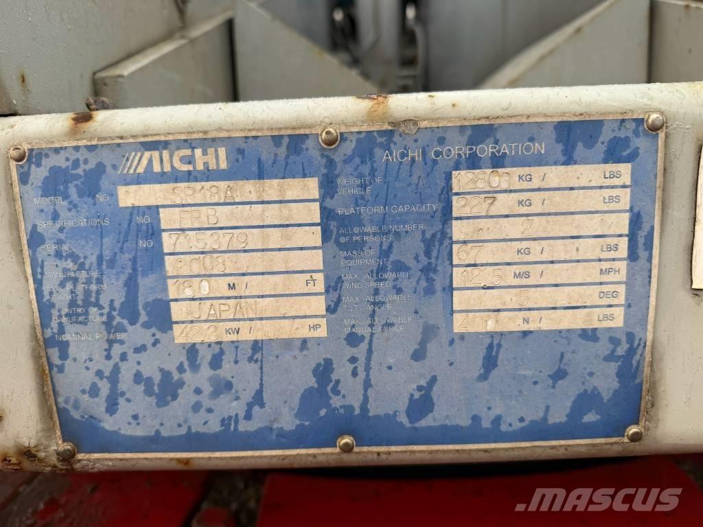 Aichi SR 18 A Podnośniki teleskopowe