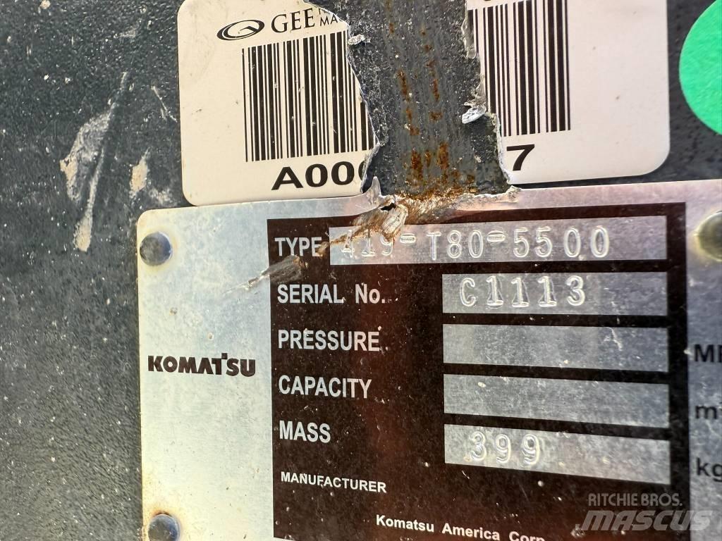 Komatsu WA320 QC Szybkozłącza