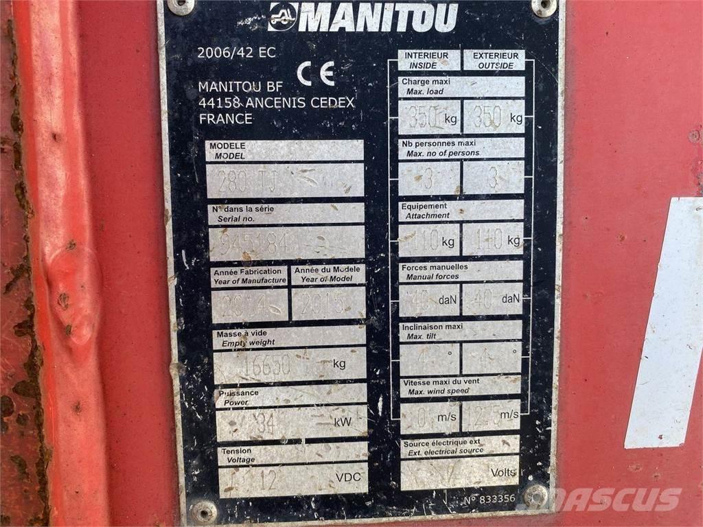 Manitou 280TJ Podnośniki przegubowe