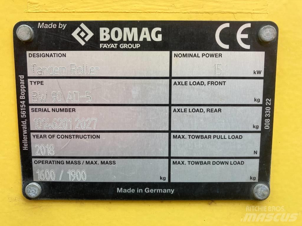 Bomag BW 90 AD-5 Walce dwubębnowe