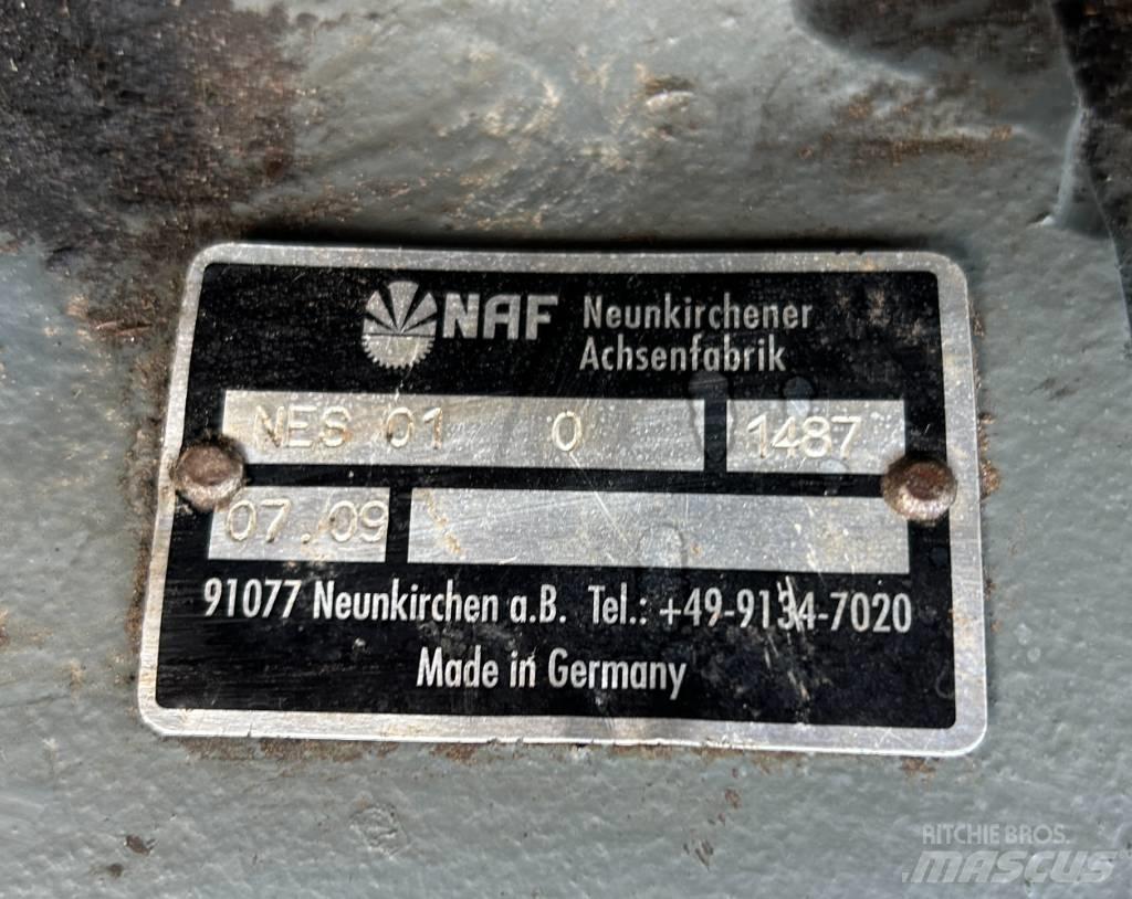 Wacker Neuson 6503 Mosty, wały i osie