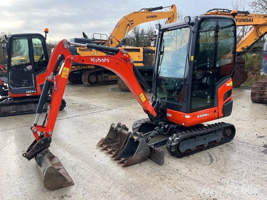 Kubota KX 018-4 Minikoparki