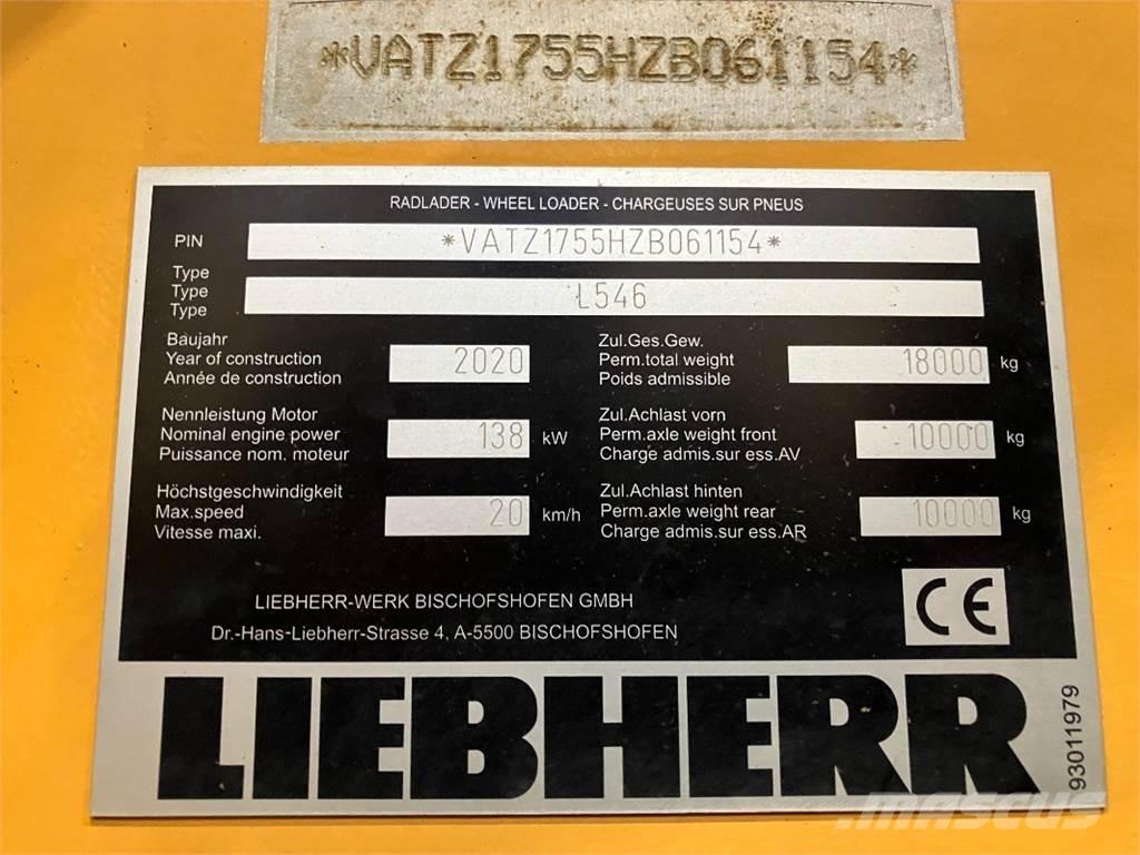 Liebherr L546 Ładowarki kołowe
