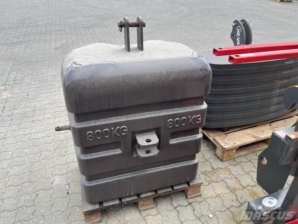 He-Va 800 KG Przednie obciążniki