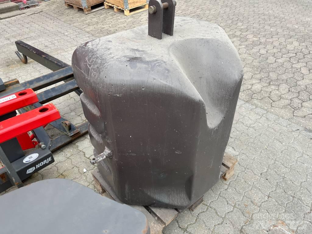He-Va 800 KG Przednie obciążniki