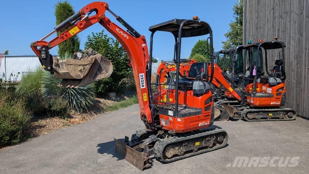 Kubota U 17-3 Minikoparki
