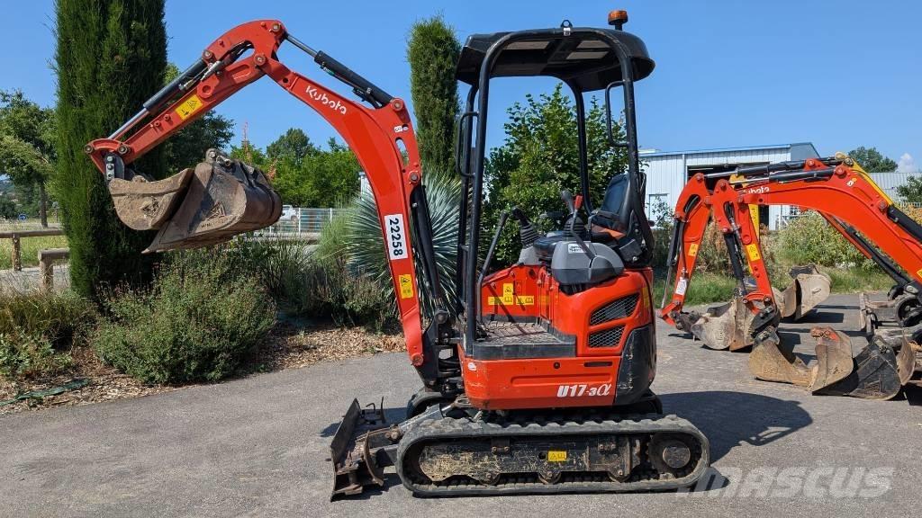 Kubota U 17-3 Minikoparki