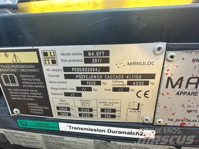 Hyster H 4.0 FT Wózki Diesla