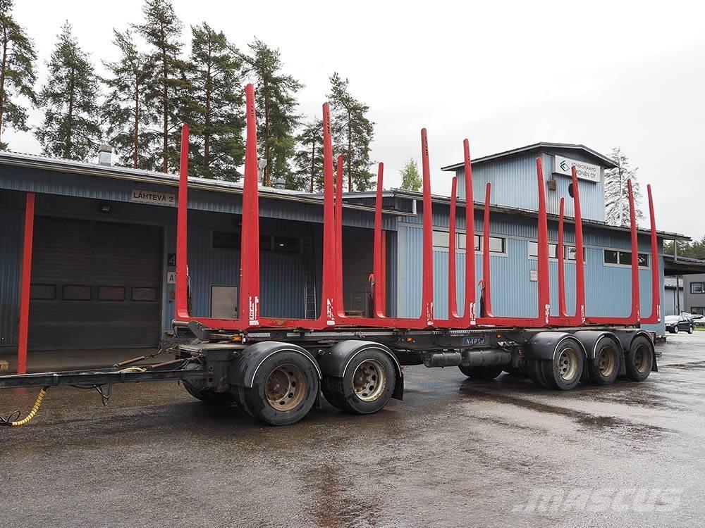 Närko 5 aks. Przyczepy do przewozu drewna