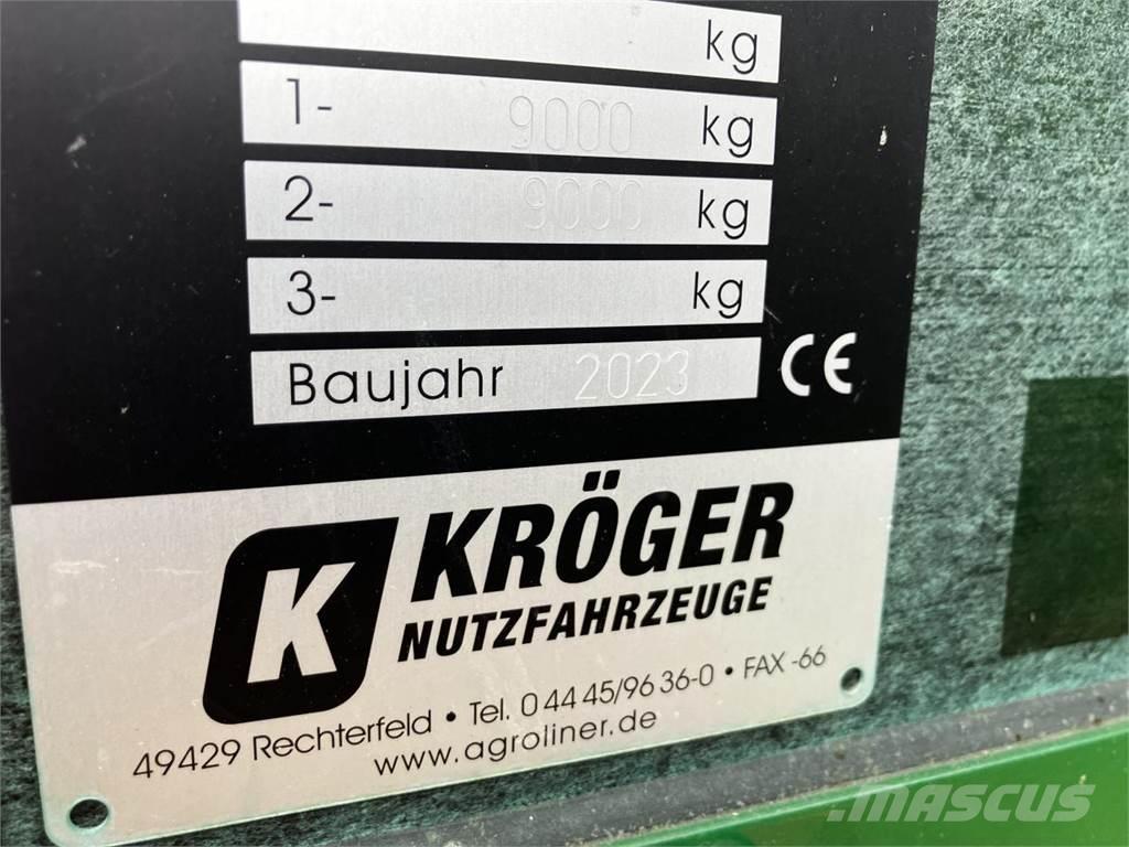 Kröger HKD 302 Przyczepy wywrotki