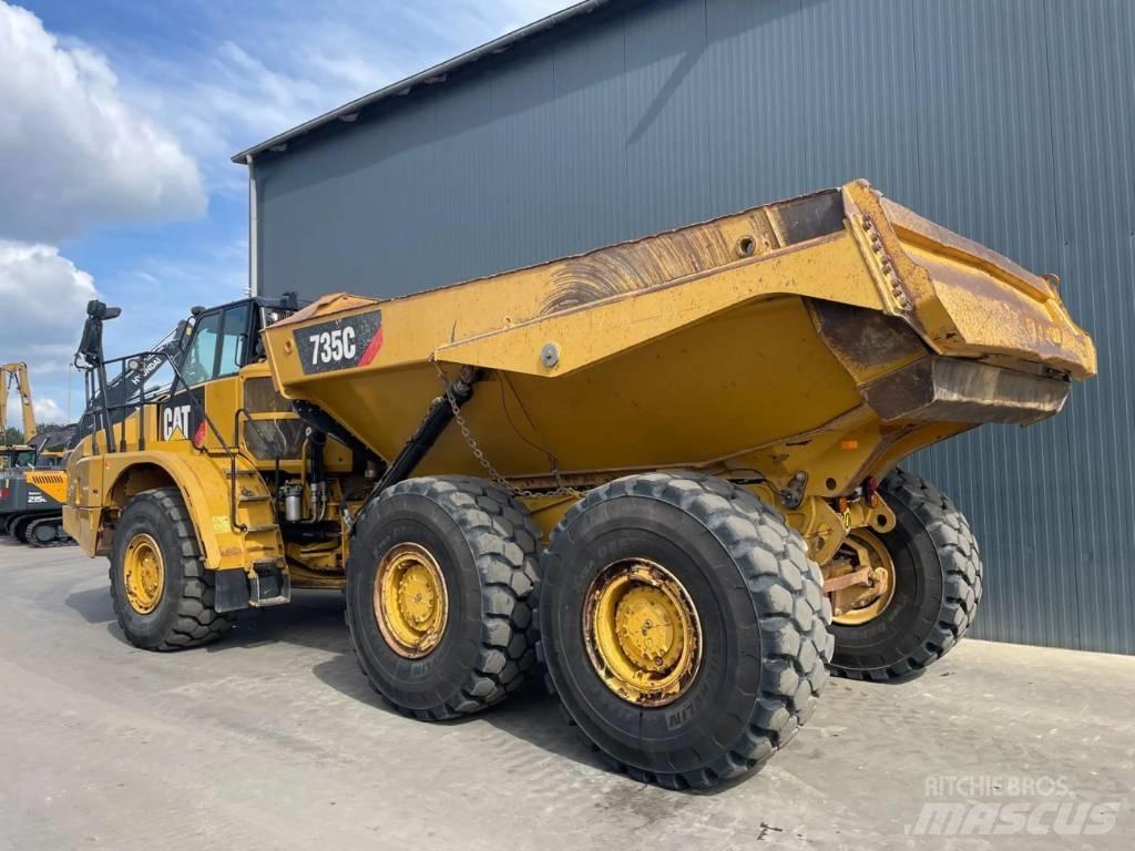 CAT 735C Wozidła przegubowe