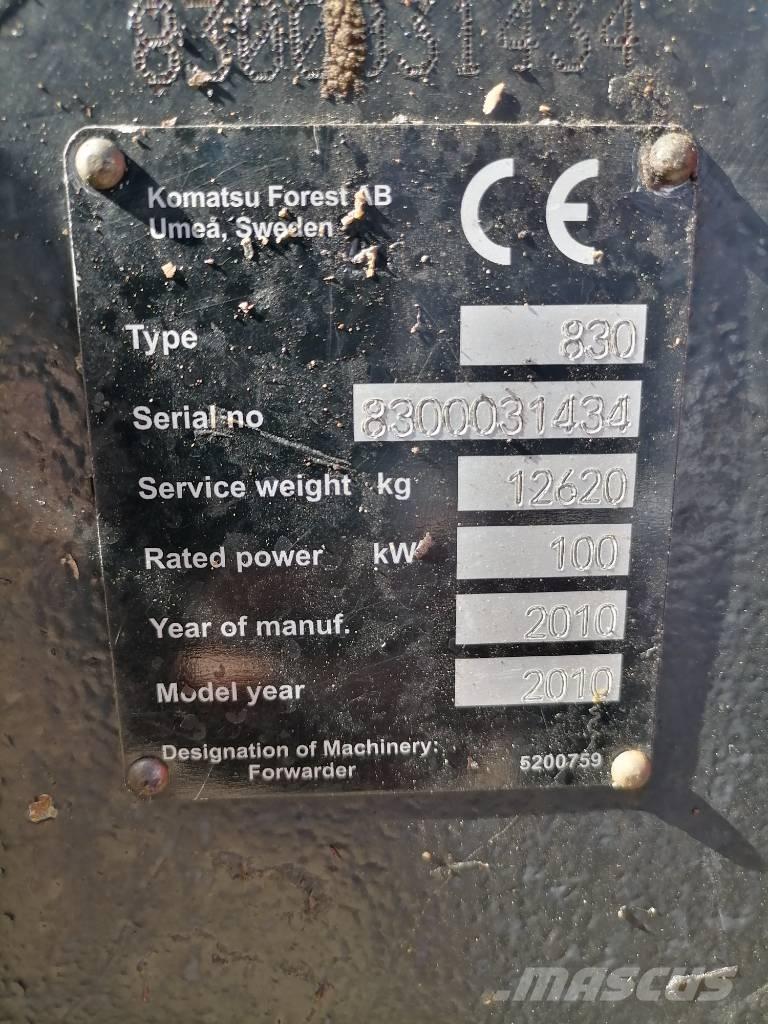 Valmet 830.3 Forwardery
