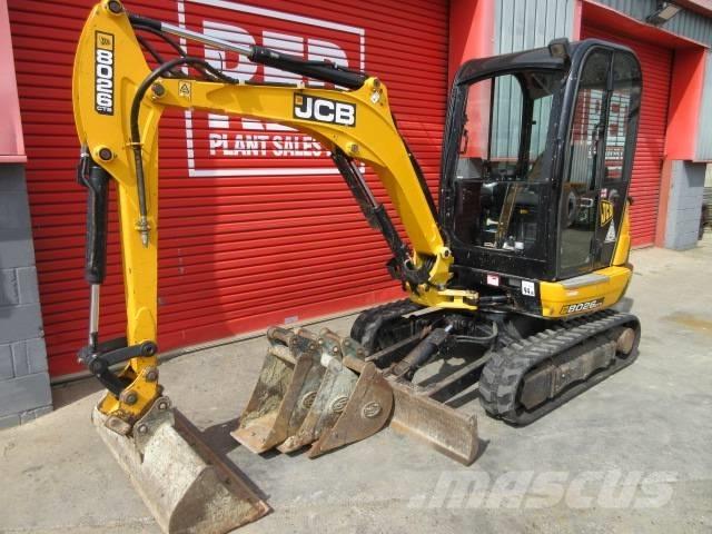 JCB 8026 CTS Minikoparki