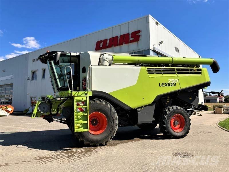 CLAAS LEXION 750 Kombajny zbożowe