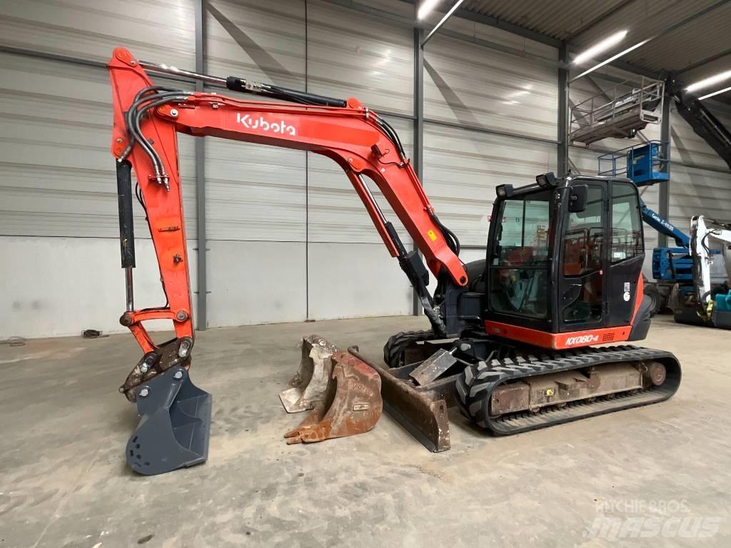Kubota KX 080-4 Midikoparki  7t - 12t