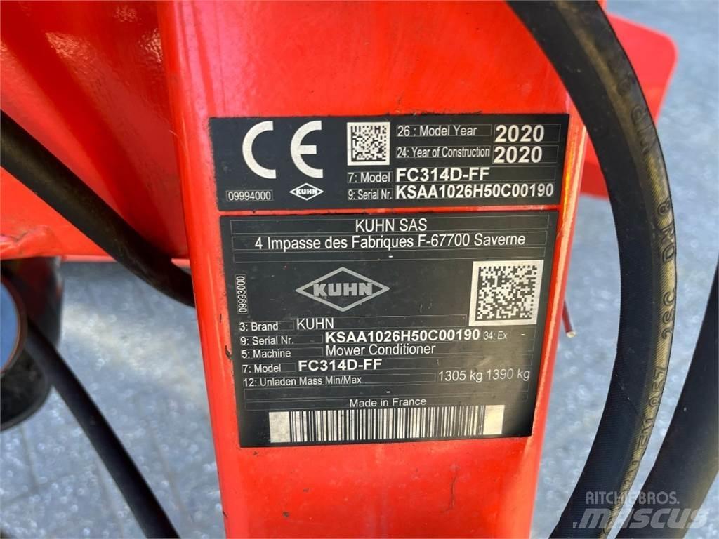 Kuhn FC 314D-FF Kosiarki ze wstępną obróbka paszy