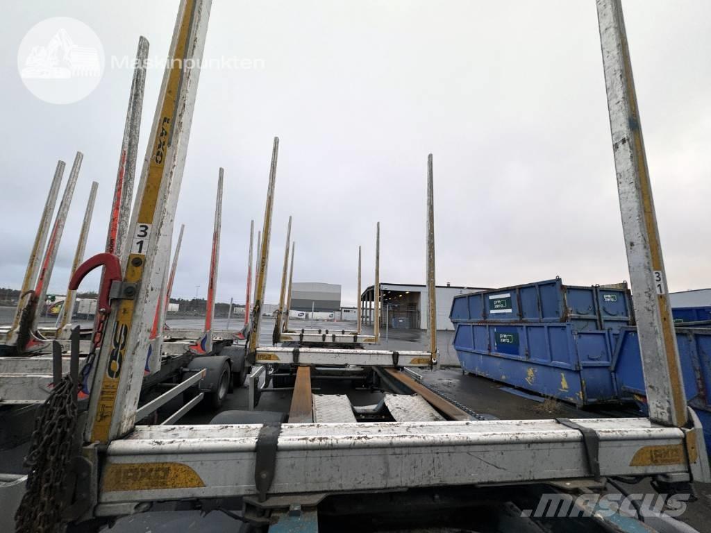 Jyki V 42 T0 Przyczepy do przewozu drewna