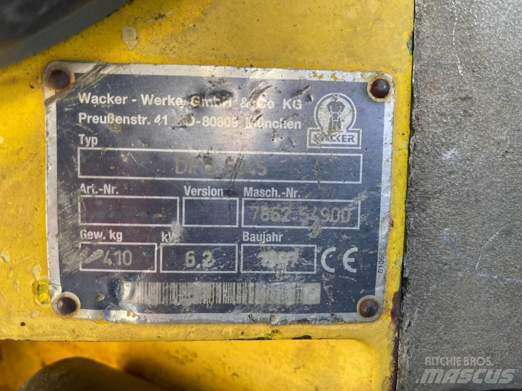 Wacker DPU5045 Ubijaki wibracyjne