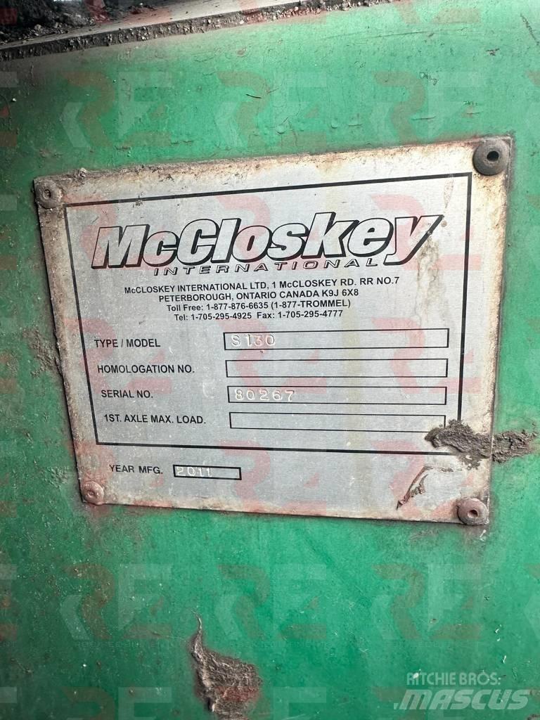 McCloskey S130 Przesiewacze mobilne