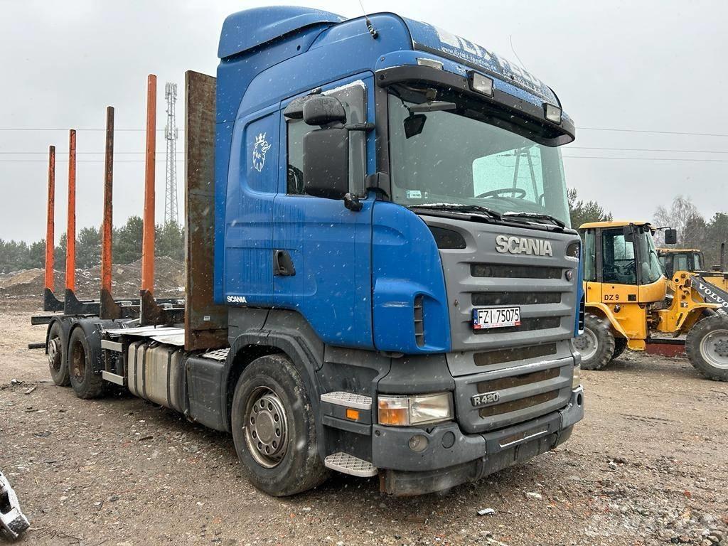 Scania R 420 Samochody do przewozu drewna