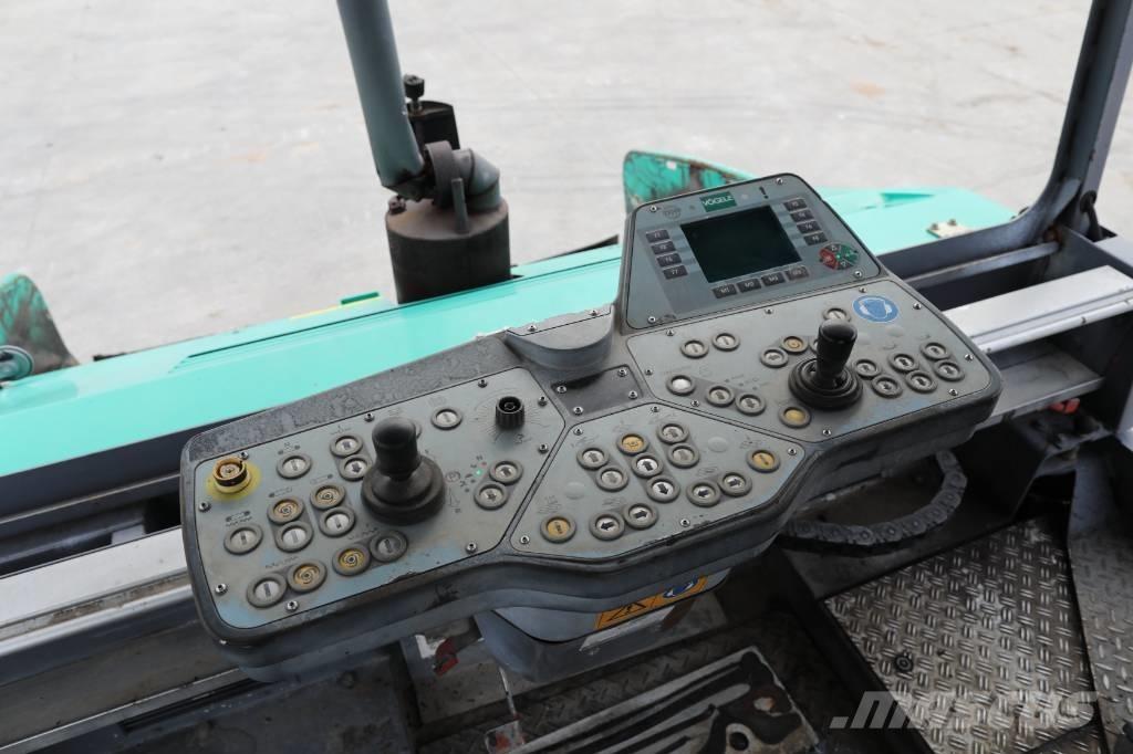 Vögele Super 1800 - 2 Rozściełacze do asfaltu