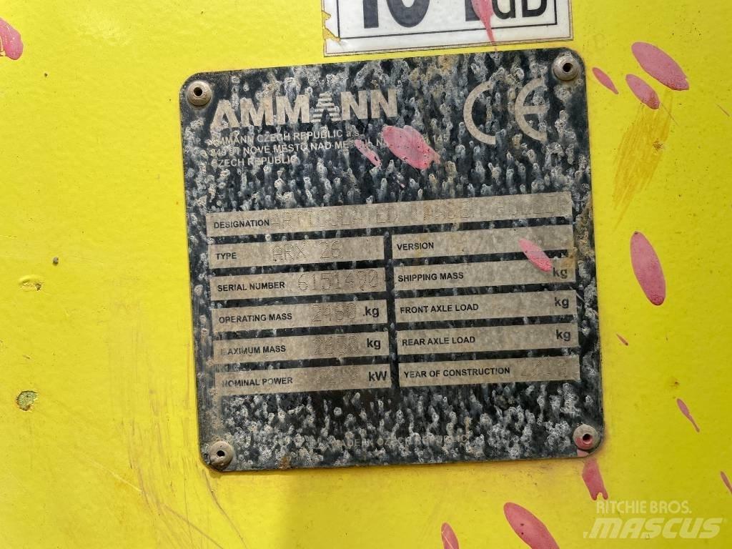 Ammann ARX 26 Walce dwubębnowe
