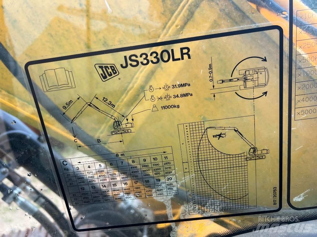 JCB Js 330 lr Koparki z długim ramieniem