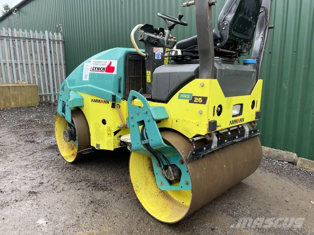 Ammann ARX 26 Walce dwubębnowe