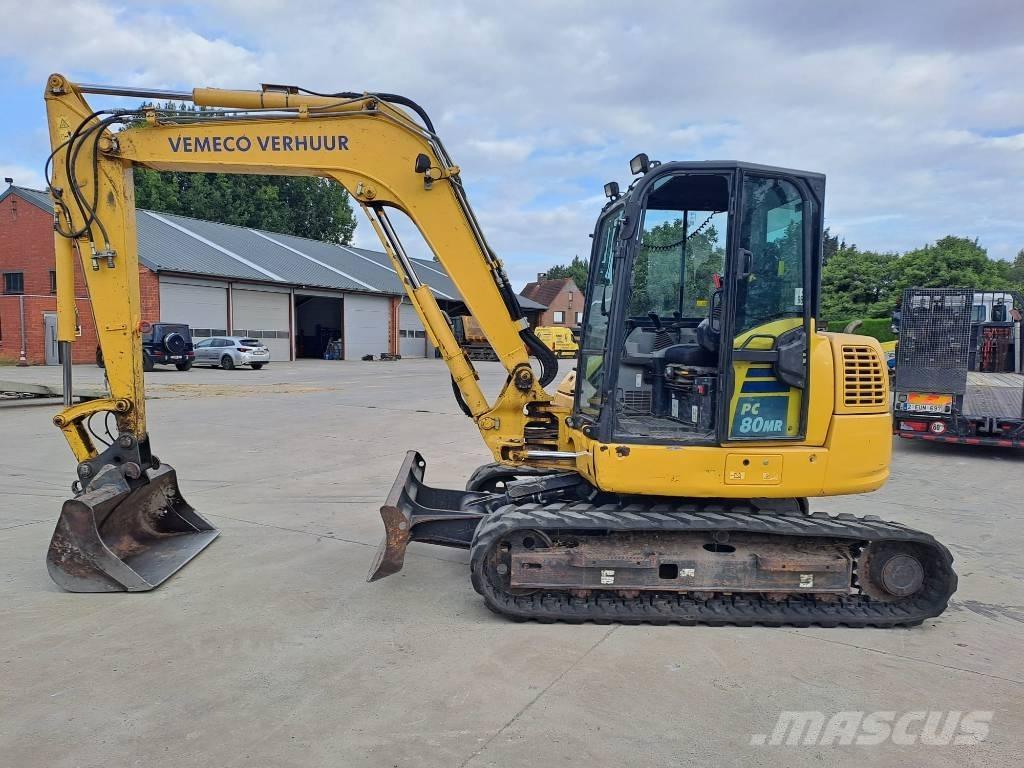 Komatsu PC 80 MR-5 Midikoparki  7t - 12t