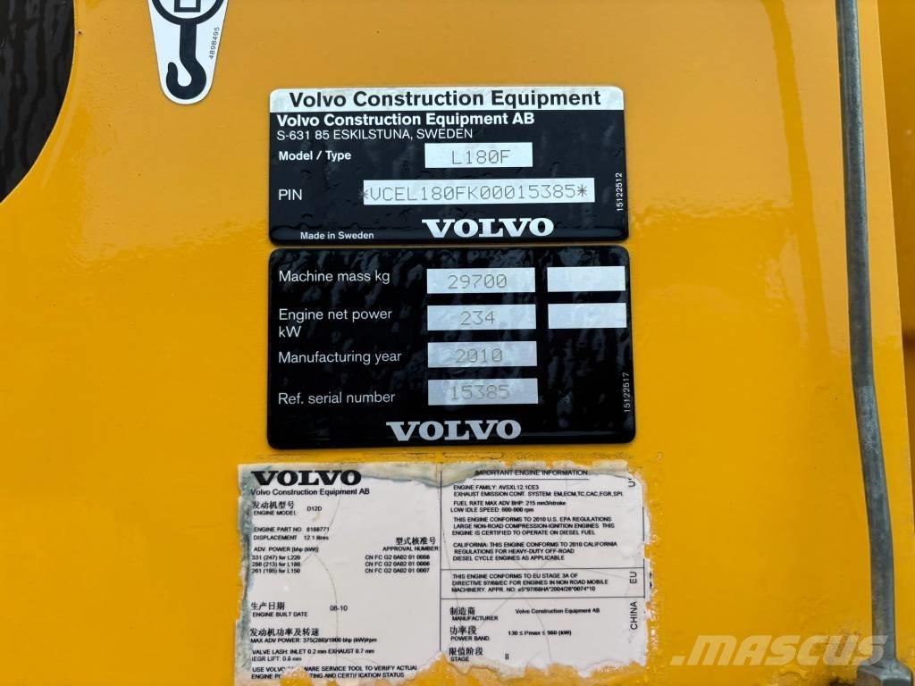 Volvo Radlader L180F Ładowarki kołowe