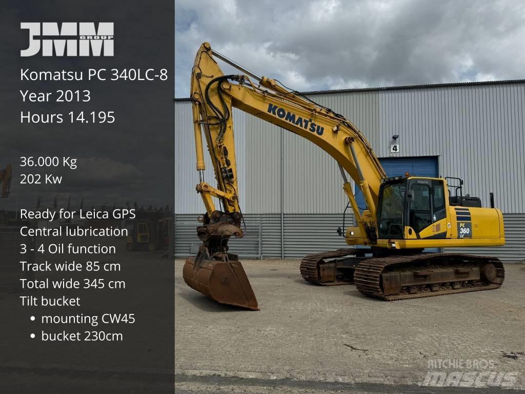 Komatsu PC360LC-10 Koparki gąsienicowe