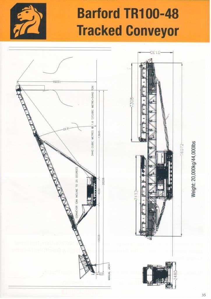 Barford TR100-48 Przenośniki taśmowe