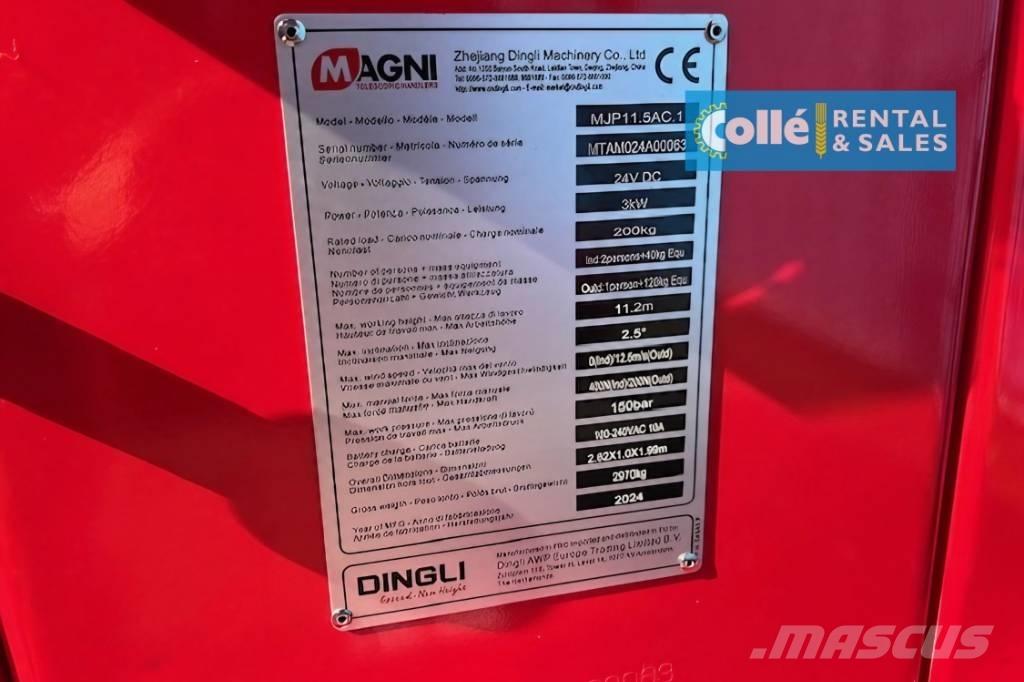 Magni MJP 11.5 | 2024 Podnośniki przegubowe
