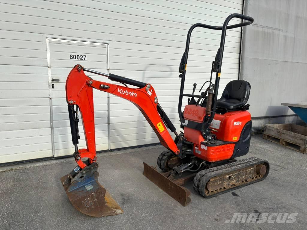 Kubota U 10-3 Minikoparki