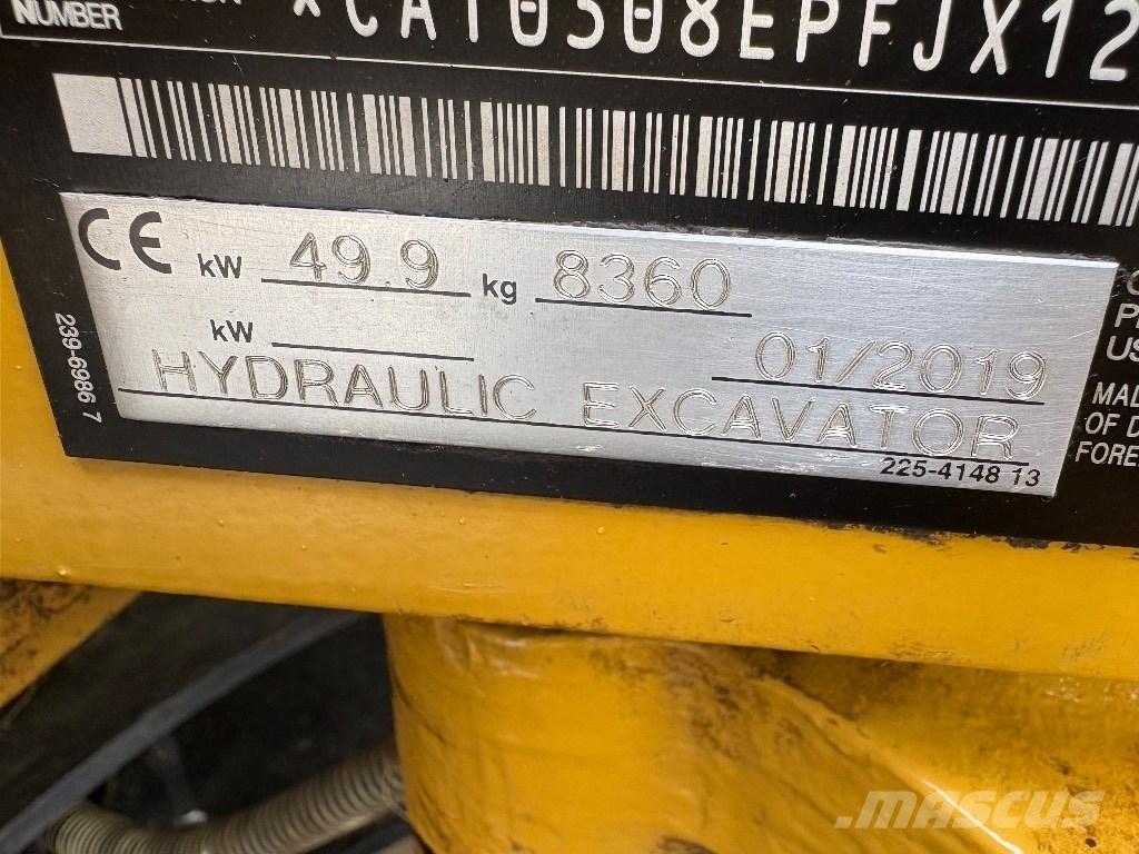CAT 308 E 2 CR Midikoparki  7t - 12t
