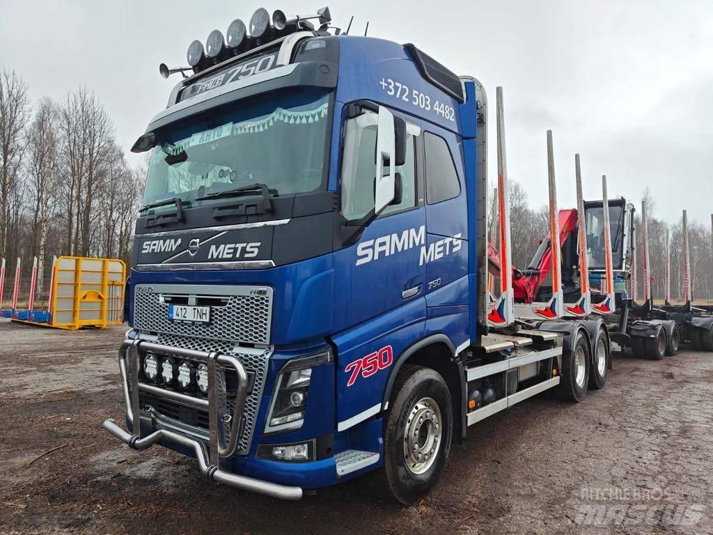 Volvo FH 16 750 Samochody do przewozu drewna