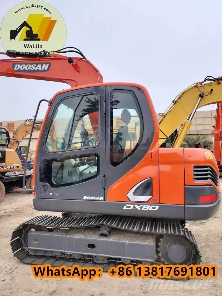 Doosan DX 80 R Midikoparki  7t - 12t