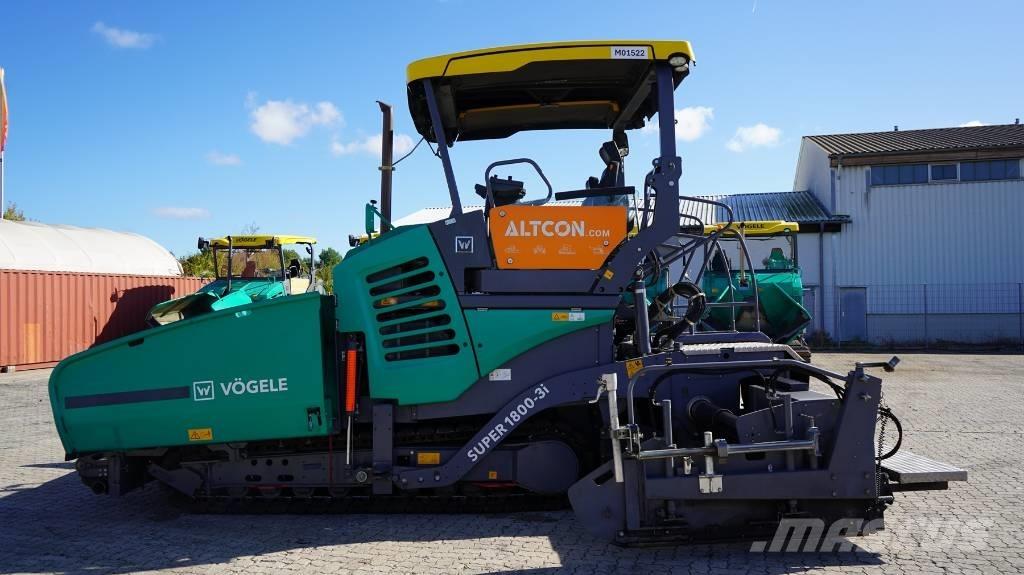 Vögele SUPER 1800-3I Rozściełacze do asfaltu